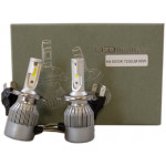 Лампа діодна H4 12 В, 24 В 60 Вт 6000K, к-т (2 шт.) 7200 L