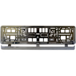 Рамка  під номер (універсальна) VORTEX хром.