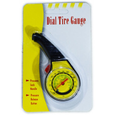 Манометр на блістері жовтий 