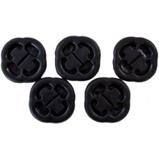 Подушка підвіски глушника ВАЗ 2108 VORTEX, к-т (5 шт.)