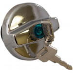 Кришка бака палива ВАЗ 2108  VORTEX (хром. з ключем)