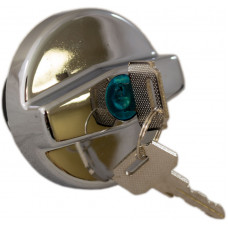 Кришка бака палива ВАЗ 2108  VORTEX (хром. з ключем)