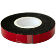 Скотч двосторонній 10 мм х 2 м (чорний колір)  VORTEX