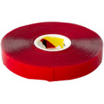 Скотч двосторонній 12 мм х 5 м (прозорий)  VORTEX (аналог 3М)