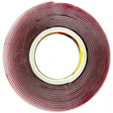 Скотч двосторонній 8 мм х 2 м (прозорий)  VORTEX (аналог 3М)