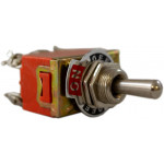 Перемикач тумблер на 3 положення 6 контактів 15 А  клема болт VORTEX