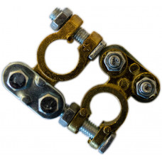 Клема АКБ покрита міддю  VORTEX,  к-т (2 шт.)