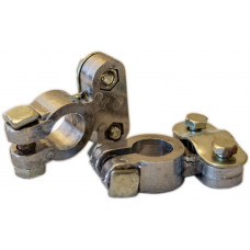 Клема АКБ (вантажна) металева  VORTEX,  к-т (2 шт.)