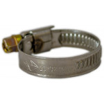 Хомут 20 - 32 мм W2 нержавіюча сталь  VORTEX штука (продаються упаковками, в упак. 20 шт.)