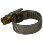 Хомут 12 - 22 мм W2 нержавіюча сталь  VORTEX штука (продаються упаковками, в упак. 20 шт.)