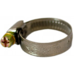 Хомут 16 - 27 мм W2 нержавіюча сталь  VORTEX штука (продаються упаковками, в упак. 20 шт.)