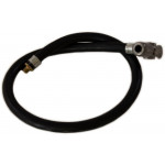 Шланг насоса з наконечником чорний L- 60 см  VORTEX