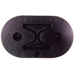 Подушка підвіски глушника Daewoo Lanos, Sens (задня тонка)  VORTEX