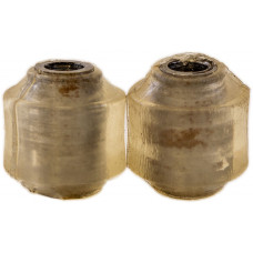 Сайлентблок амортизатора ВАЗ 2101 передня вісь (горіх)  VORTEX, к-т (2 шт., силіконовий)