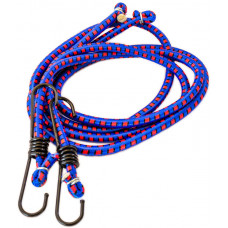 Стяжний ремінь для вантажу з гаками 1 м  VORTEX, к-т (2 шт., резинка)