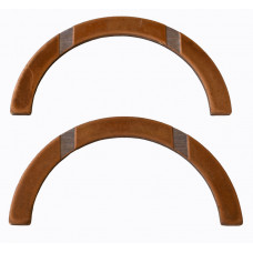 Півкільце колінвала ВАЗ 2101 (ремонт 2.437)  VORTEX, к-т (2 шт.)  (+ 0.127 мм)