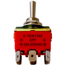 Перемикач тумблер на 3 положення 6 контактів (розєм під маму)  VORTEX