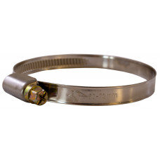 Хомут 50 - 70 мм W2 нержавіюча сталь  VORTEX штука (продаються упаковками, в упак. 10 шт.)