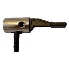 Наконечник насоса металевий  VORTEX (із пластм. затискачем) 