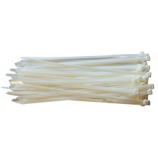 Хомут пластиковий 8.0 x 500 мм білий  VORTEX (в упак. 100 шт.)