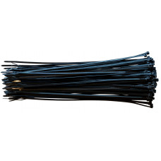 Хомут пластиковий 3.6 x 300 мм чорний  VORTEX (в упак. 100 шт.)