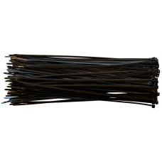 Хомут пластиковий 4.0 x 300 мм чорний  VORTEX (в упак. 100 шт.)