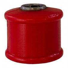 Сайлентблок амортизатора ВАЗ 2101 передня вісь (горіх, червоний)  VORTEX, к-т (2 шт., поліуретановий)