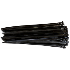 Хомут пластиковий 5.0 x 500 мм чорний  VORTEX (в упак. 100 шт.)