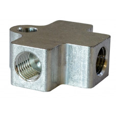 Трійник трубок гальмівних ВАЗ 2101 алюмінієвий  VORTEX