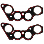 Прокладка колектора ВАЗ 2101-2107  VORTEX, к-т (2 шт., з герметиком)