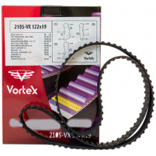 Ремінь ГРМ  ВАЗ 2105 (квадратні зуби - 122) 19 мм  VORTEX