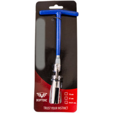 Ключ свічний 16 мм VORTEX (карданчик)