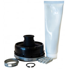 Пильник ШРУСа ВАЗ 21213  VORTEX на кардан (новий тип, чорний), к-т (хомути + мастило)