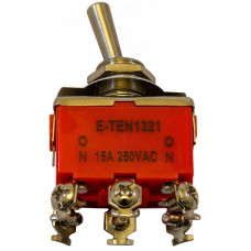 Перемикач тумблер на 2 положення 6 контактів (клема болт) VORTEX