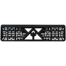 Рамка під номер (універсальна) VORTEX чорна